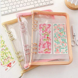A5 Kpop Photocard Binder Zipper bag 3 inch refill pages 4 pocket
