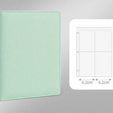 A5 Kpop Photocard Binder Stary Glitter Leather 3 Ring Collect Book