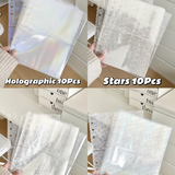 Retro Diamond Hard Cover Kpop Photocard Binder 6 Ring Planner featured