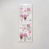 Korean Polco Cute Girl Mini Sticker