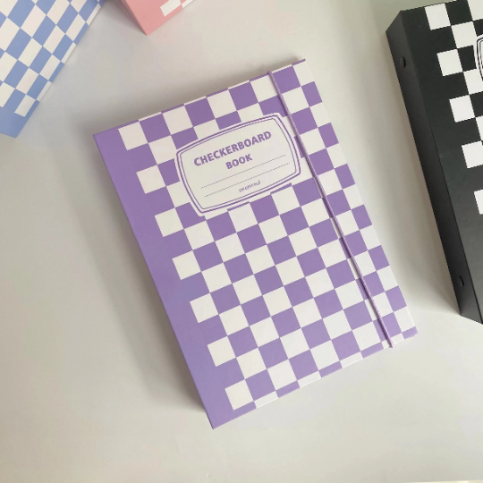 A5 Composition Checkerboard Photocard Binder