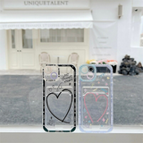 Jelly Kpop Photocard Phone Case Black Violet Blue