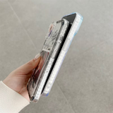 Jelly Kpop Photocard Phone Case Black Violet Blue