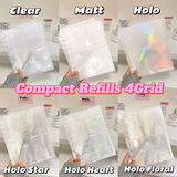 A5 Standard 6 Ring Kpop Photocard Holographic Matt Compact Refill Pages