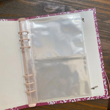 A5 Composition Checkerboard Photocard Binder