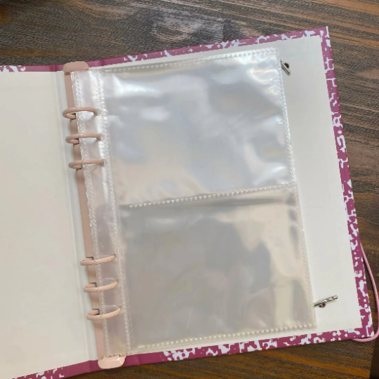 A5 Composition Checkerboard Photocard Binder