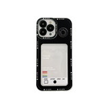 Kpop Black White Phone Case iPhone 16 Pro Max