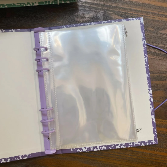 A5 Composition Checkerboard Photocard Binder