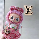 Labubu LV Louis Vuitton Clothes Designer Outfit Set with LV Bag and Shoes