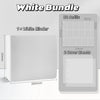 White Bundle ( 30 Refills +2 Cover Sheets)