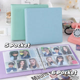 5/6 Pocket A5 Extra Wide Glitter Kpop Photocard Binder for TXT Red Velvet New Jeans featured 0806