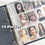 13 Pocket Big A4 Extra Wide Large Kpop Photocard Binder 390 Cards 3 inch 0806