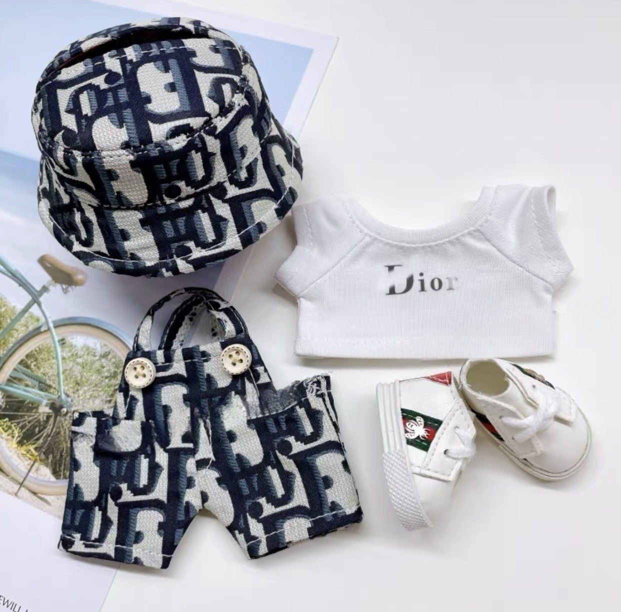 Labubu Clothes Dior Inspired Designer Outfit