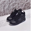 Jordan 4 all black shoes
