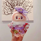 Fashion Dress - Japanese Style Purple Kimono