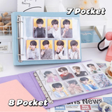 7/8 Pocket A5 Extra Wide Glitter Kpop Photocard Binder for BTS Stray Kids Dreamcatcher featured 0806