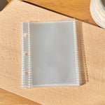 A7 3 ring Mini Kpop Photocard Binder Clear Refill Pages Inserts 02