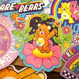 10 Random Care Bears Stickers Vinyl Decals