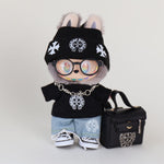 Chrome Hearts Labubu Clothes​ Set with Backpack and Necklace