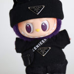 Clothes for Labubu Black Prada Outfit Inspired