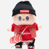 Labubu Supreme Clothes x LV Louis Vuitton Outfit Set with Jordan Shoes