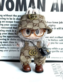 labubu Clothes Gucci 5pcs Outfit Set