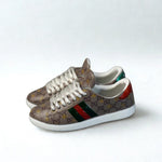 Labubu Gucci Sneakers - Monogram with Green-Red