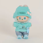 Green Grape Labubu Clothes Tiffany Inspired Outfit Set