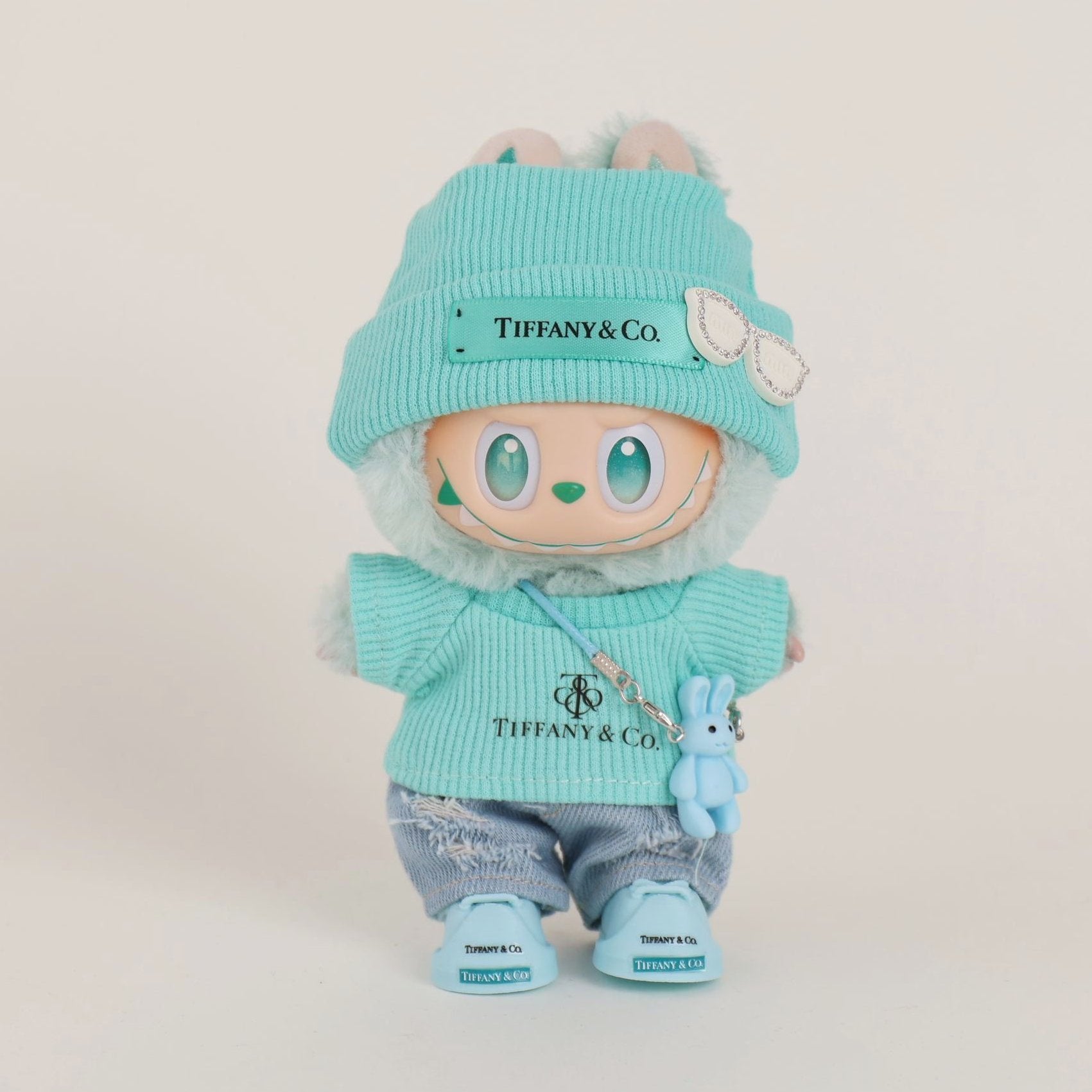Green Grape Labubu Clothes Tiffany Inspired Outfit Set