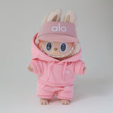 Alo Labubu Outfit Set with Bag and Nike Shoes (5 items)