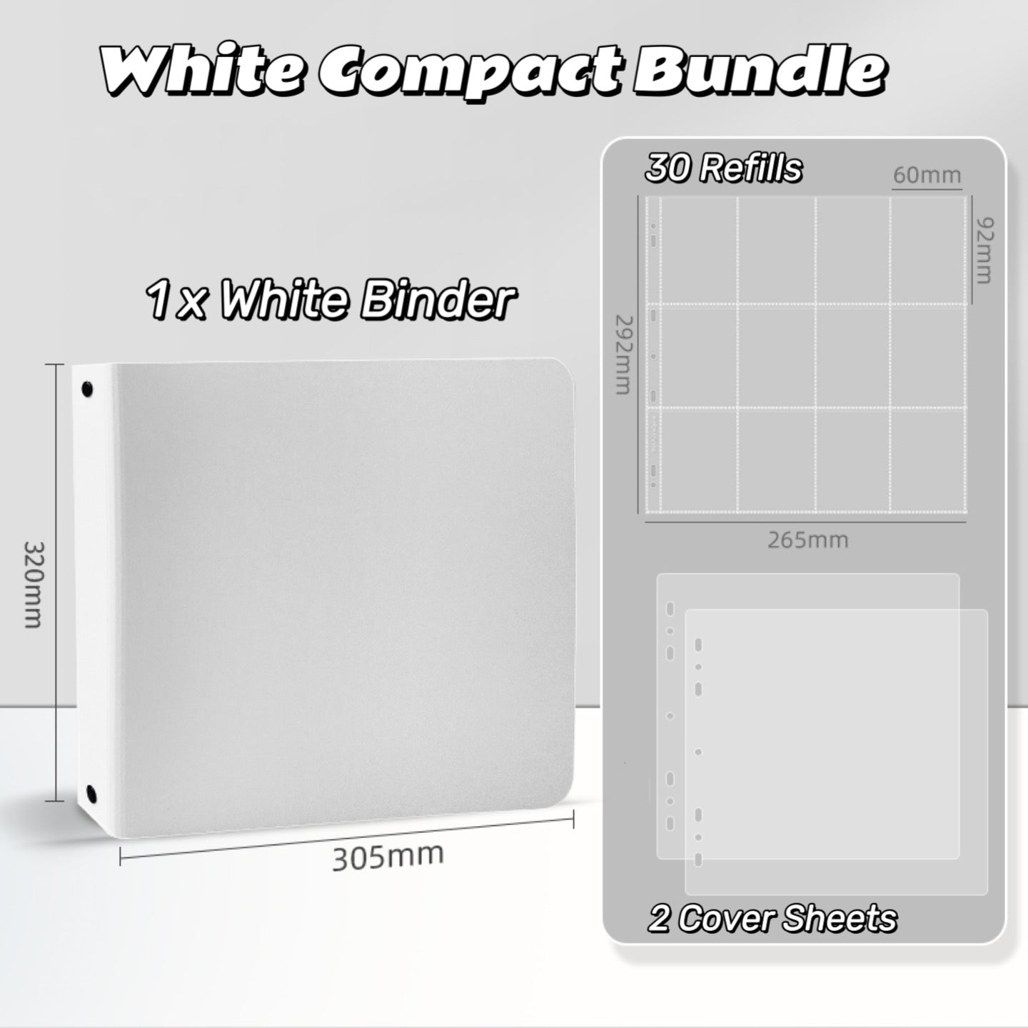 Kpop Photocard Bidner Big Binder 12 Pocket 30pages Bundle