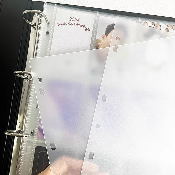 Kpop Photocard Big Binder 15 Pocket 10 refill pages 09