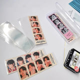 Kpop Photocard Binder Collect Book Life 4 cut Strip Card Sleeves SEVENTEEN