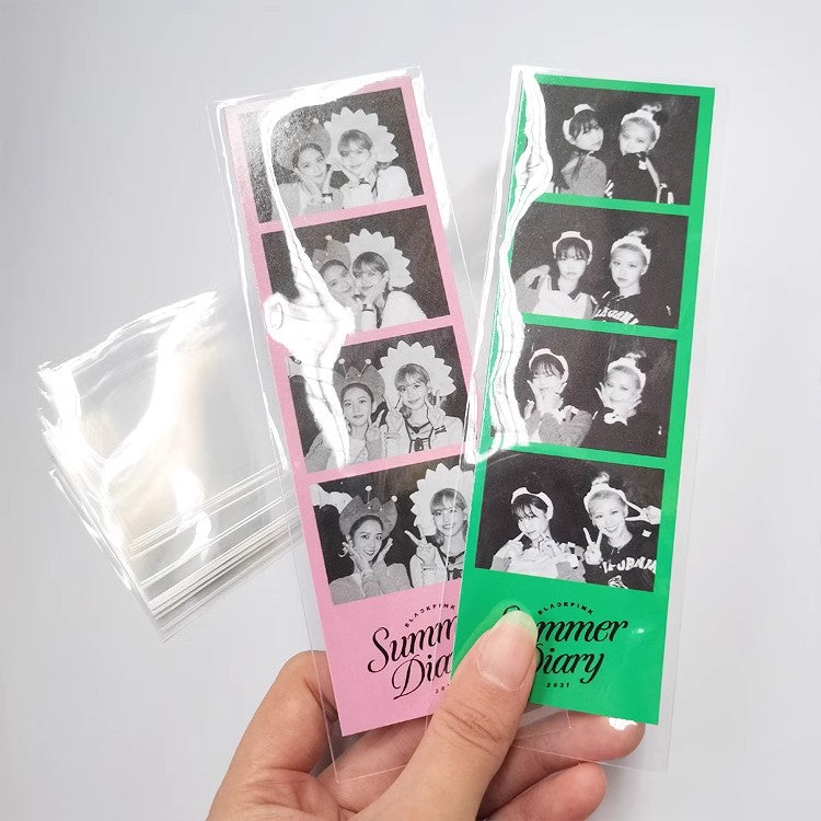 Kpop Photocard Binder Collect Book Life 4 cut Strip Card Sleeves SEVENTEEN 02
