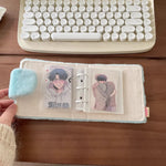 Kpop Photocard Binder Mini Binder Cute Plush PC Holder House