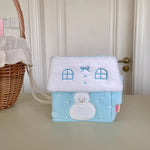 Kpop Photocard Binder Mini Binder Cute Plush PC Holder Snowman House