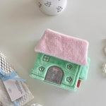 Kpop Photocard Binder Mini Binder Cute Plush PC Holder Pink House 07