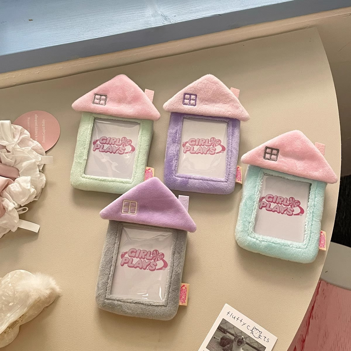 Kpop Plush PC Photocard holder 4 styles