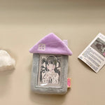 Kpop Plush PC Photocard holder Grey