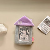 Kpop Plush PC Photocard holder Grey