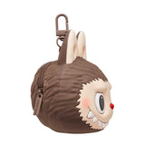 LABUBU Originals-Brown Silicone Earphone Bag 100% authentic