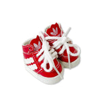 Labubu Adidas Sneakers Red