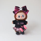 Labubu BLACKPINK Clothes with lightstick