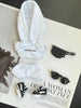 5Pcs Set White (fanny pack)