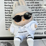 Labubu  Balenciaga Hoodie White