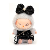Labubu Clothes Chanel Dress with bag