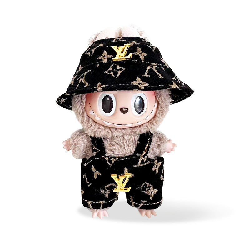 Labubu Clothes LV Overall