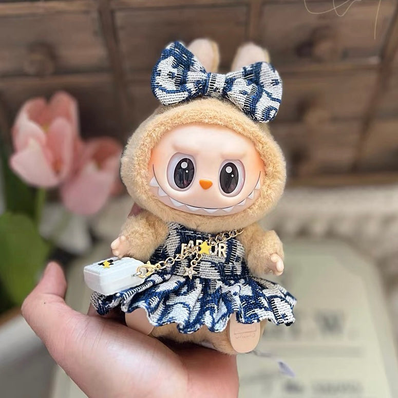 Labubu Dior Dress 3pcs Outfit Set
