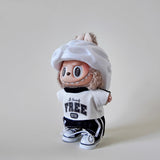 Labubu Helmet Clothes Outfit Set side look