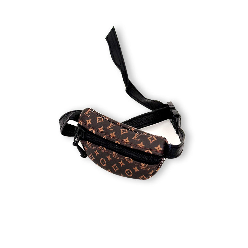 Labubu LV Fanny Pack (Brown)